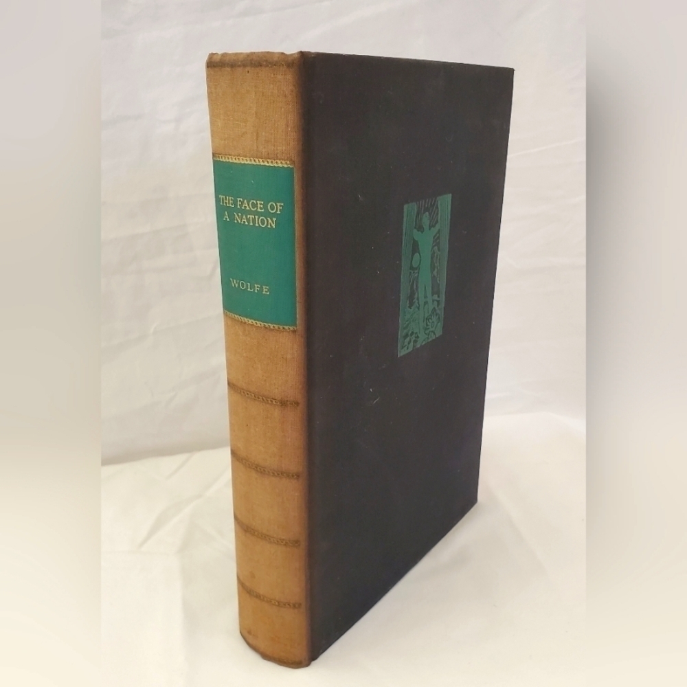 Vintage (1939) The Face of a Nation by Thomas Wolfe
